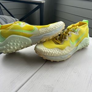 Nike WildHorse Trail Runner yellow/pollen size 9
